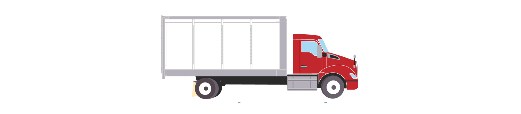 Camión torton y rabón